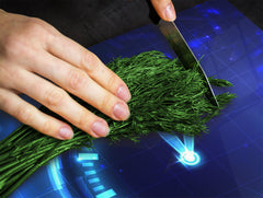 Chopping Board - Induction Cooktop Cover - Glass Cutting Board – Impact & Shatter Resistant – MEASURES: SINGLE: 60 x 52 cm; DOUBLE: 2 x 30 x 52 cm; D42 Modern Art Series : Sign of the Times