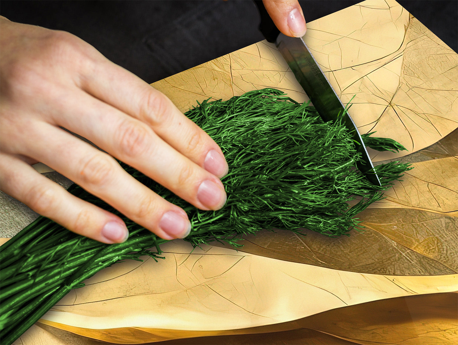 Tabla de cortar - Cubierta de la placa de inducción D04 Serie Bebidas: Cerezas 7