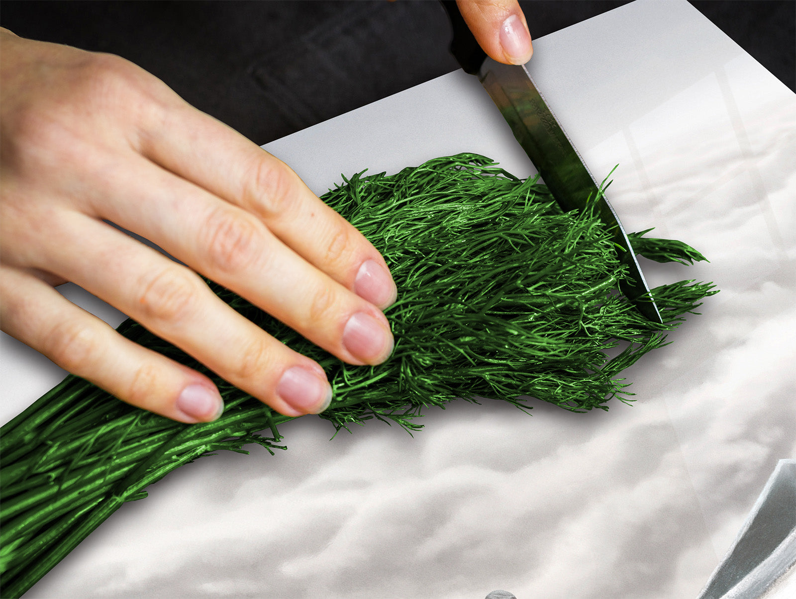 Versatile Tempered Glass Worktop Saver and Induction Cooktop Cover – Durable and Scratch-Resistant – MEASURES: SINGLE: 60 x 52 cm; DOUBLE: 2 x 30 x 52 cm; D41 Abstract Concepts Series 1 : Cloud Sailing