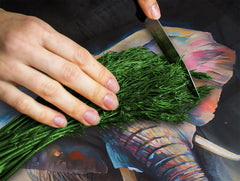 Tabla de cortar - Cubierta de la placa de inducción D04 Serie Bebidas: Cerezas 7