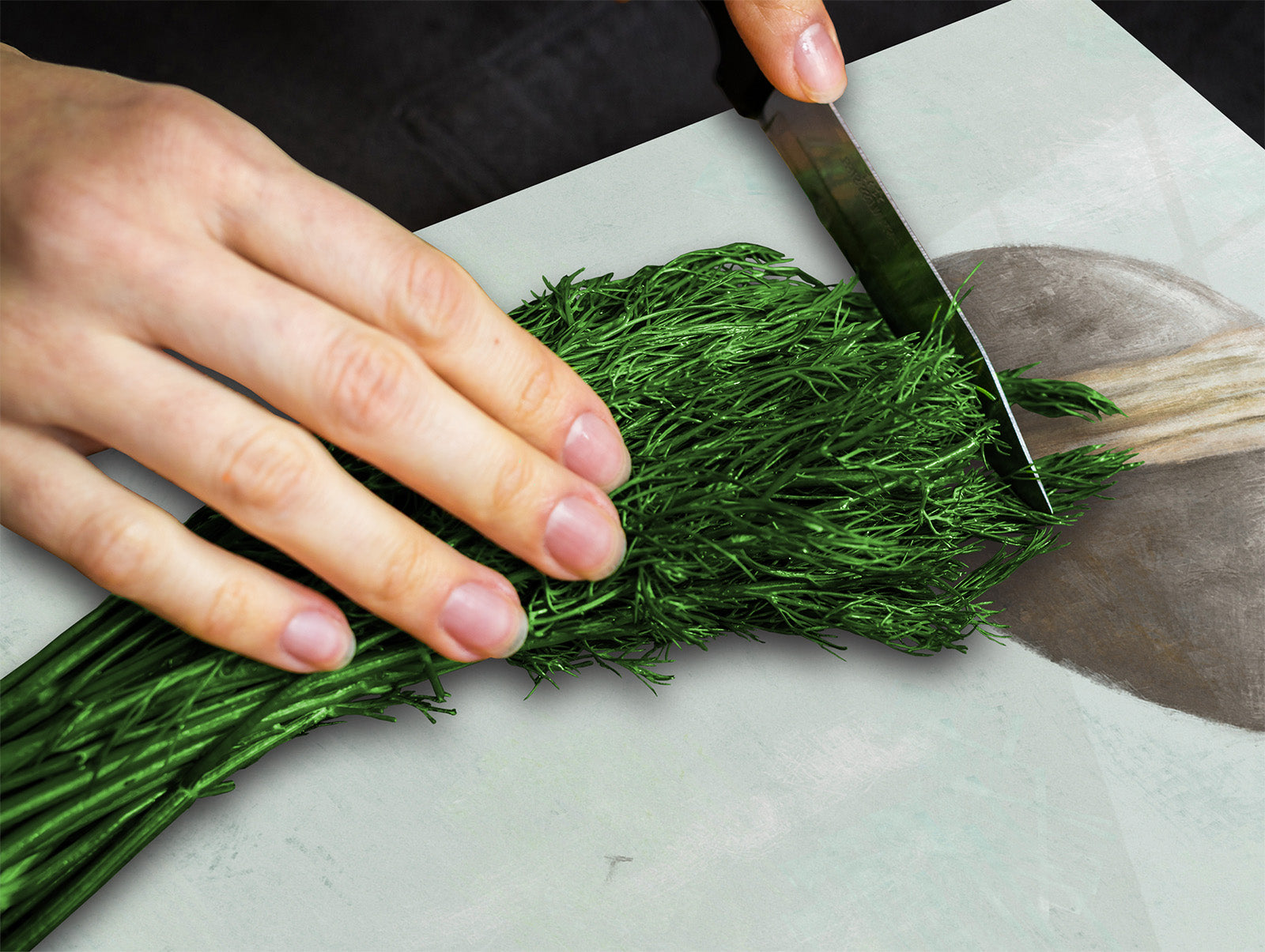 Versatile Tempered Glass Worktop Saver and Induction Cooktop Cover – Durable and Scratch-Resistant – MEASURES: SINGLE: 60 x 52 cm; DOUBLE: 2 x 30 x 52 cm; D41 Abstract Concepts Series 1 : Blind Balloon in the Sky