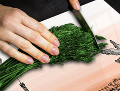 Chopping Board Set - Induction Cooktop Cover –Glass Cutting Board; MEASURES: SINGLE: 60 x 52 cm (23,62” x 20,47”); DOUBLE: 30 x 52 cm (11,81” x 20,47”); D39 Miscellaneous Series : Landscape of Paris