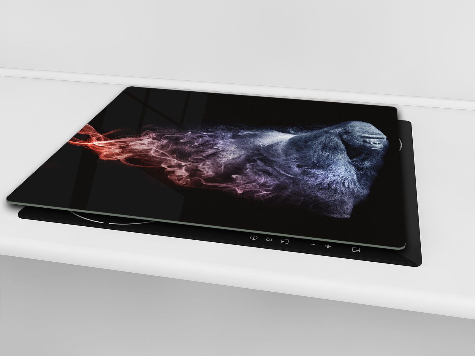 Schneidbrett aus Hartglas und schützende Arbeitsoberfläche D04 Drinks Series: Cherries 7