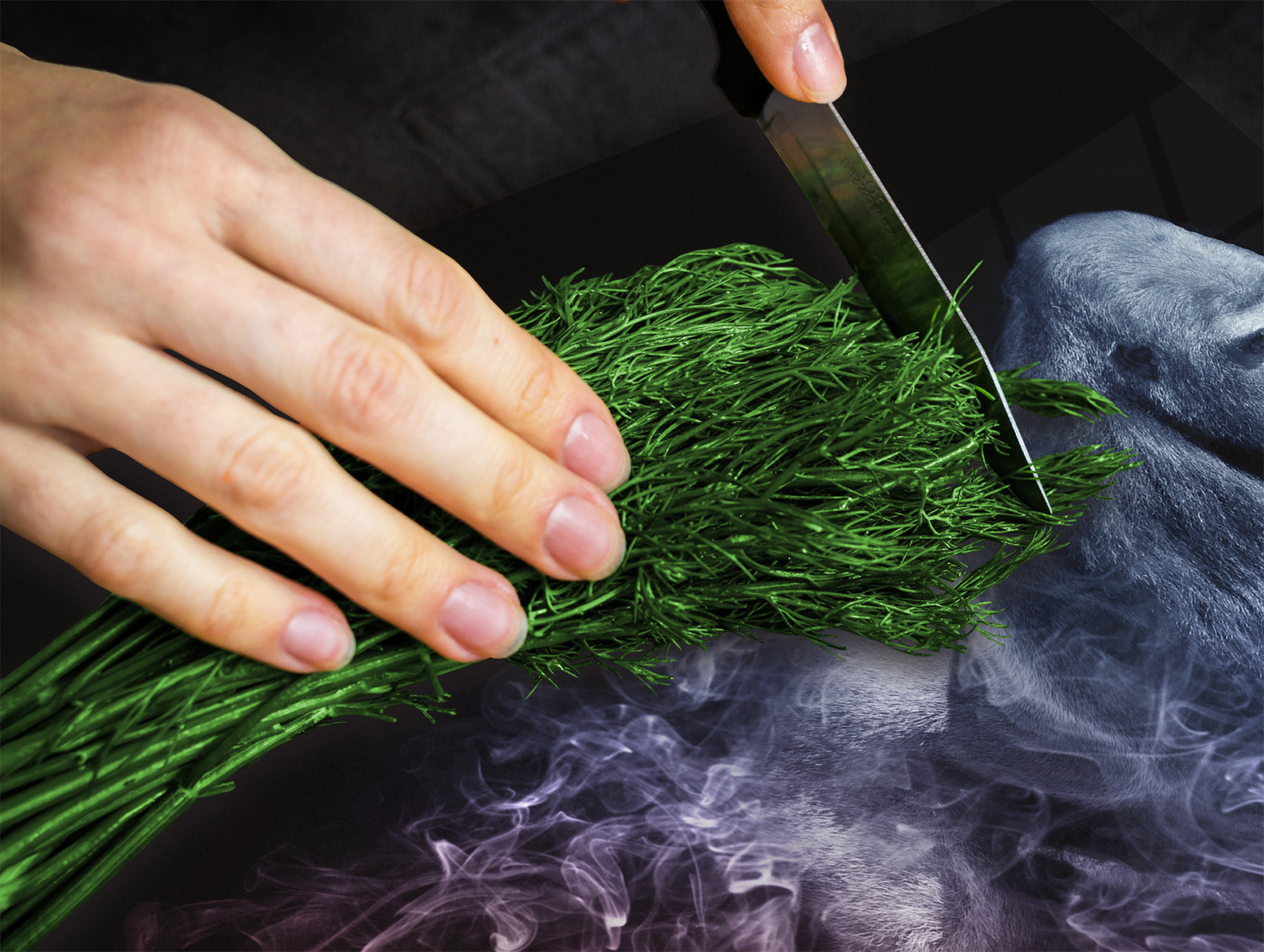 Schneidbrett aus Hartglas und schützende Arbeitsoberfläche D04 Drinks Series: Cherries 7