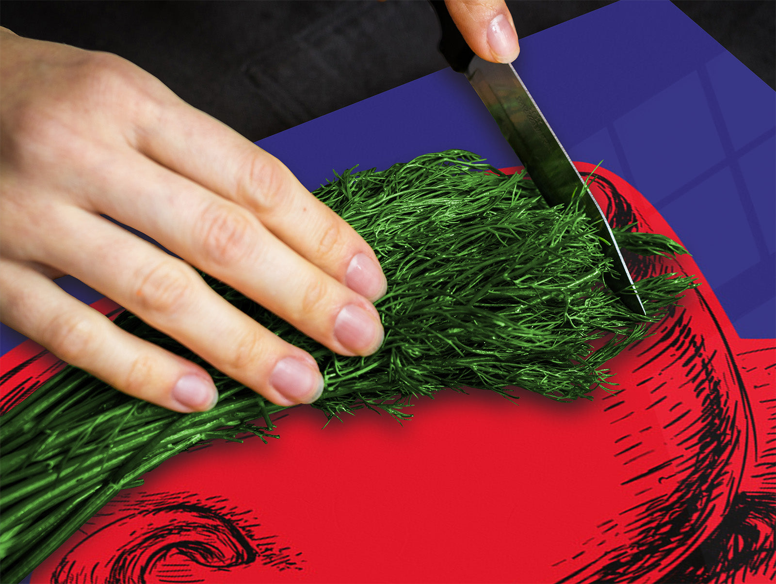 KITCHEN BOARD & Induction Cooktop Cover – Glass Pastry Board - Tempered Glass Chopping Board and Serving Tray – DIMENSIONS: SINGLE: 23,62” x 20,47”; DOUBLE: 11,81” x 20,47” – D44 Pop Art Series : Pop Art Cup of Coffee 4