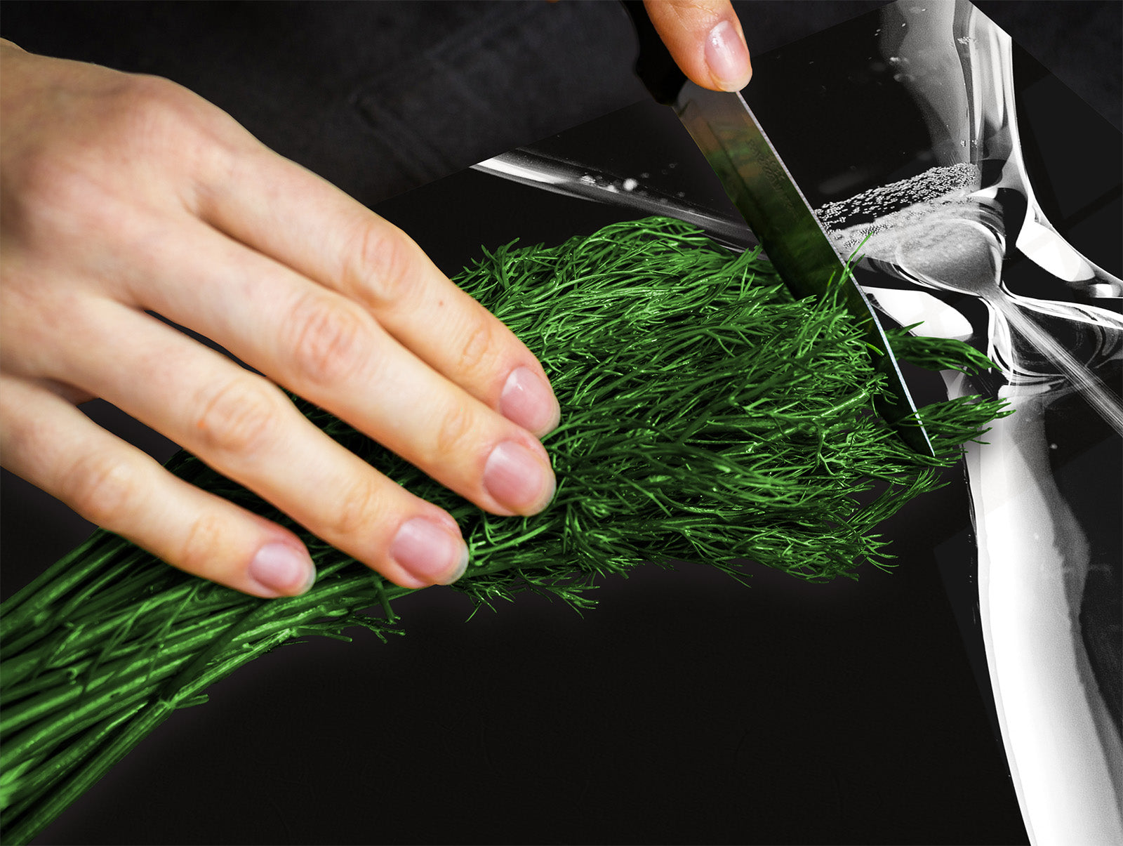 Versatile Tempered Glass Worktop Saver and Induction Cooktop Cover – Durable and Scratch-Resistant – MEASURES: SINGLE: 60 x 52 cm; DOUBLE: 2 x 30 x 52 cm; D41 Abstract Concepts Series 1 : Hourglass in the Void