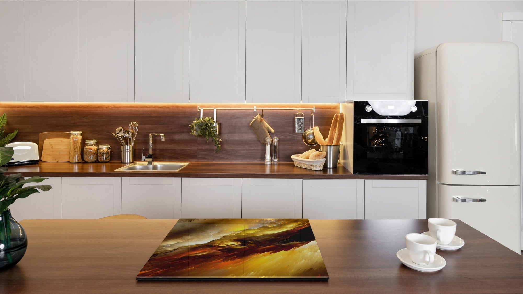 Couvre-plaques de cuisson; D04 Série Boissons Cerises 7