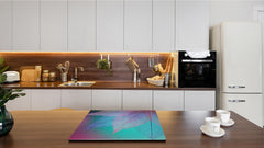 Schneidbrett aus Hartglas und schützende Arbeitsoberfläche D04 Drinks Series: Cherries 7