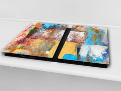 Tabla de cortar - Cubierta de la placa de inducción D04 Serie Bebidas: Cerezas 7