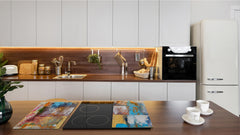 Tabla de cortar - Cubierta de la placa de inducción D04 Serie Bebidas: Cerezas 7