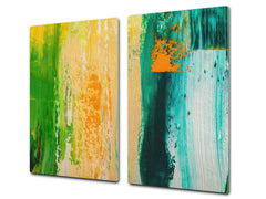 Tabla de cortar - Cubierta de la placa de inducción D04 Serie Bebidas: Cerezas 7