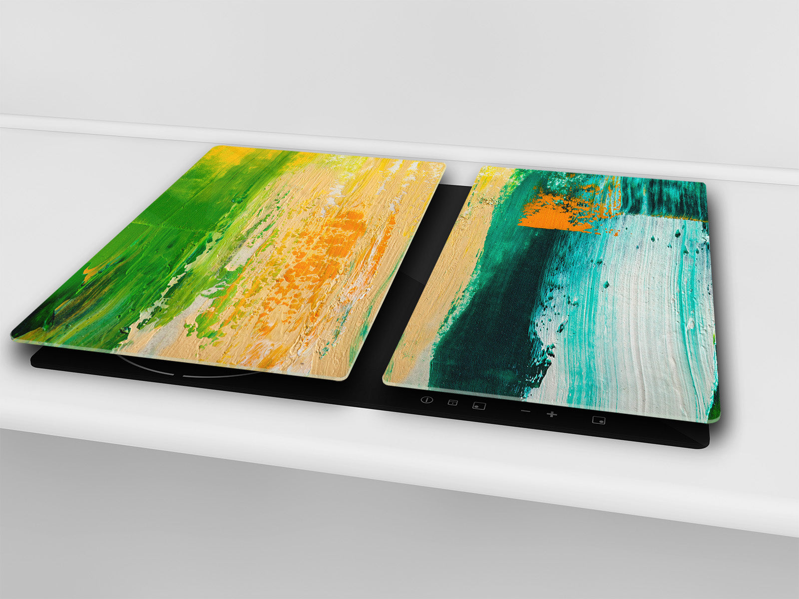 Tabla de cortar - Cubierta de la placa de inducción D04 Serie Bebidas: Cerezas 7