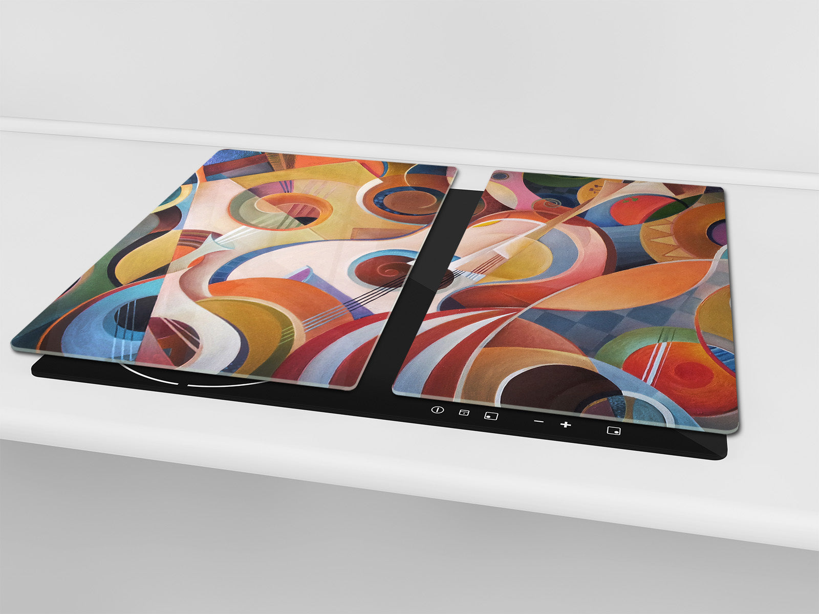 Schneidbrett aus Hartglas und schützende Arbeitsoberfläche D04 Drinks Series: Cherries 7