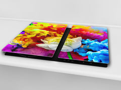 GIGANTE ASSE DA CUCINA e Copri-piano cottura a induzione; Serie di vini DD04: Ciliegie 7