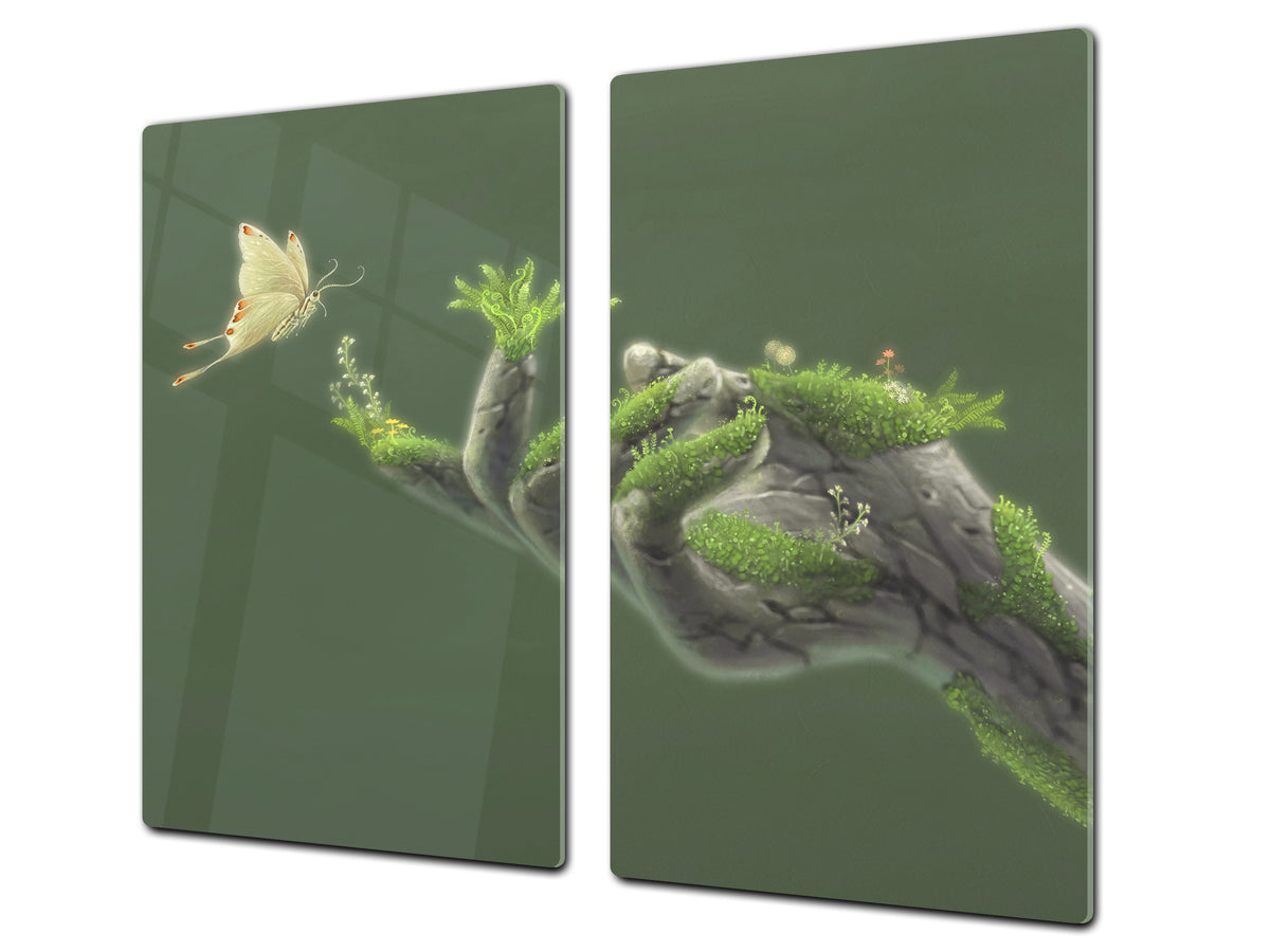 GIGANTE ASSE DA CUCINA e Copri-piano cottura a induzione; Serie di vini DD04: Ciliegie 7