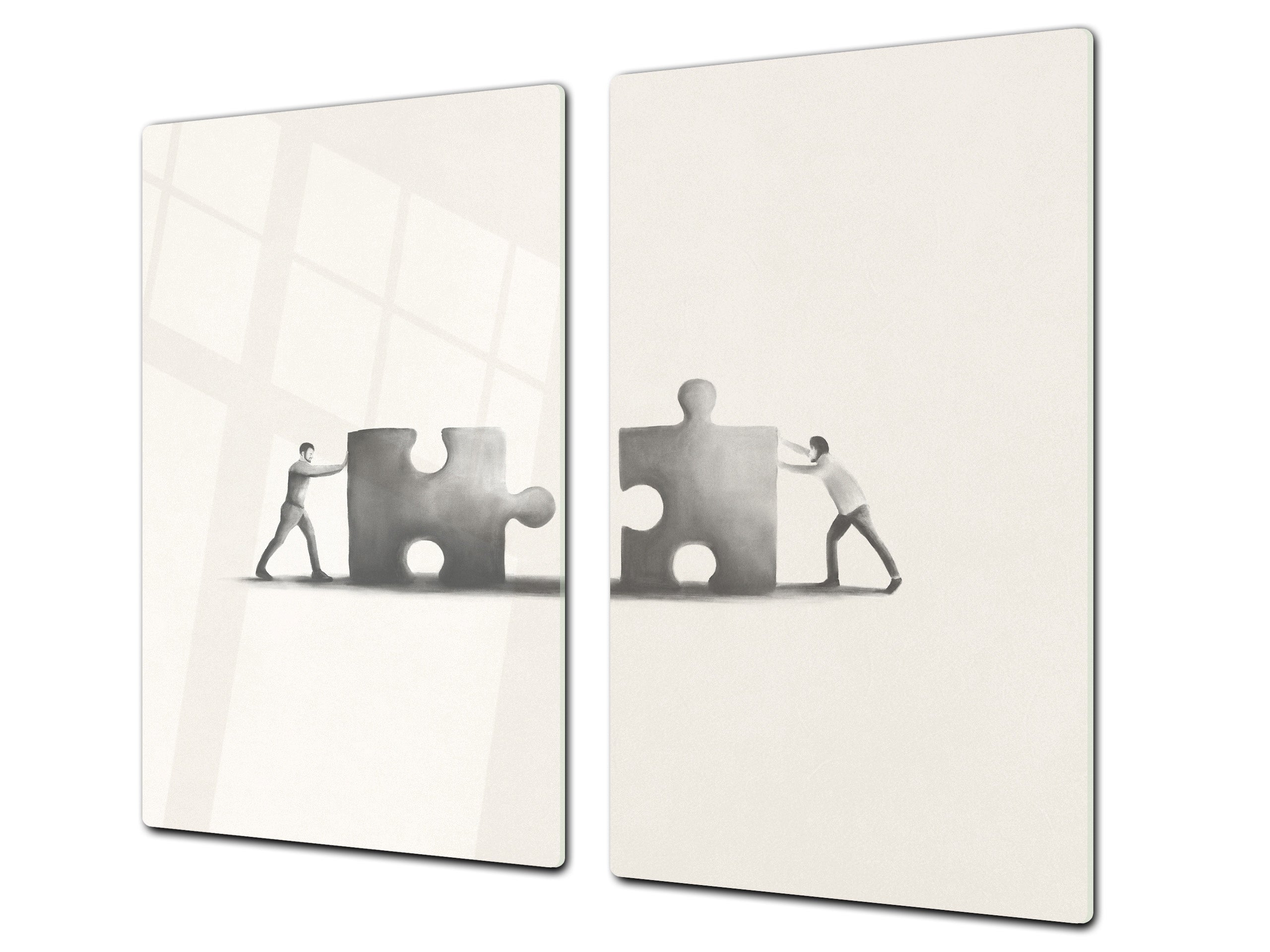 Tabla de cortar - Cubierta de la placa de inducción D04 Serie Bebidas: Cerezas 7