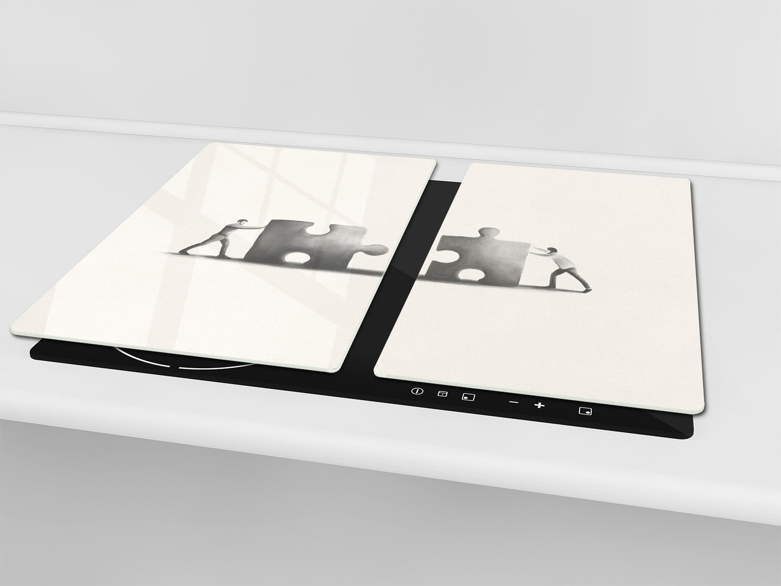 Tabla de cortar - Cubierta de la placa de inducción D04 Serie Bebidas: Cerezas 7