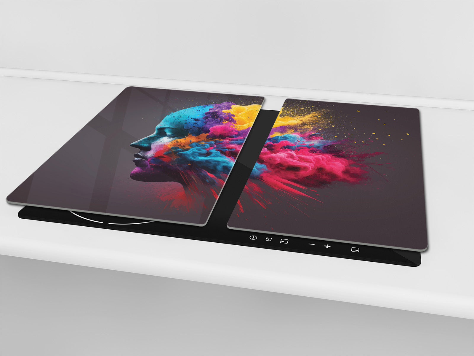 Tabla de cortar - Cubierta de la placa de inducción D04 Serie Bebidas: Cerezas 7