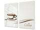 Kochplattenabdeckung Stove Cover und Schneideplatten D05 Coffee Series: Coffee 5