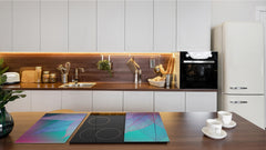 Schneidbrett aus Hartglas und schützende Arbeitsoberfläche D04 Drinks Series: Cherries 7