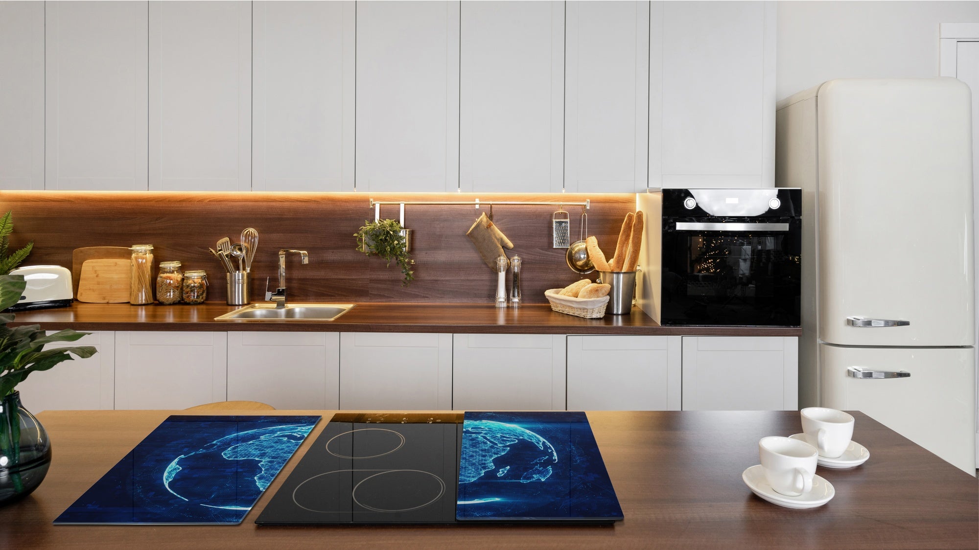 Couvre-plaques de cuisson; D04 Série Boissons Cerises 7