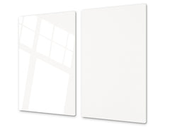 Special order for Al: Tempered GLASS Kitchen Board Series of colors: White