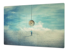 ENORMOUS  Tempered GLASS Chopping Board - Induction Cooktop Cover – SINGLE: 80 x 52 cm; DOUBLE: 40 x 52 cm; DD51 : Importance of time