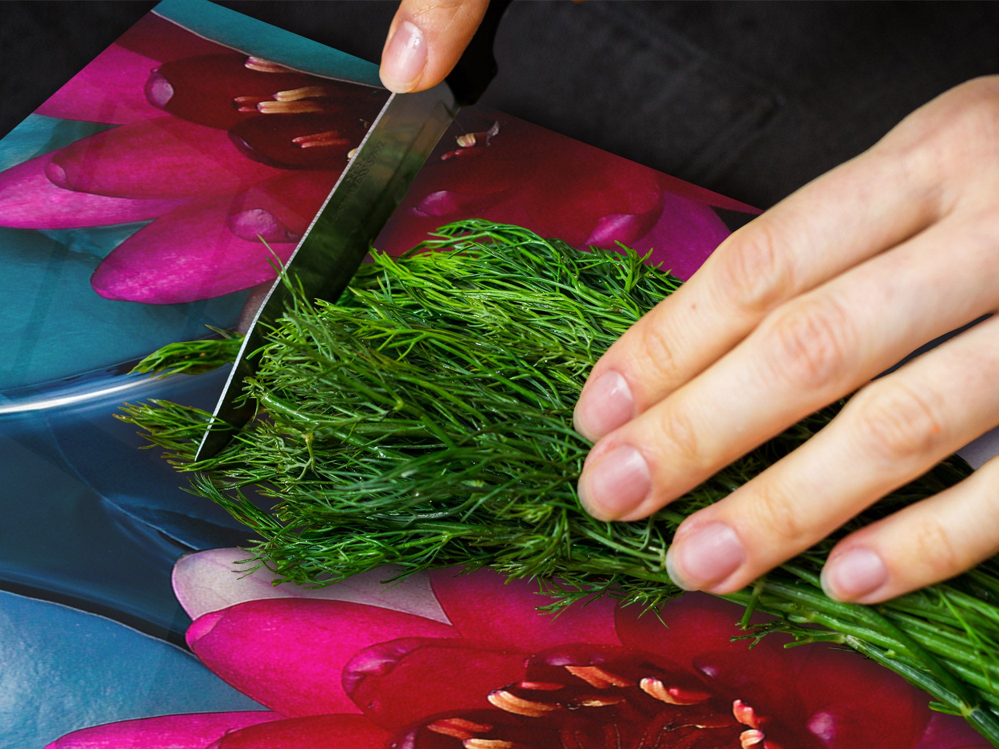 Ensembles de planches à découper TRES GRAND; Série Alimentaire DD16: Nourriture africaine