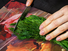 GIGANTE ASSE DA CUCINA e Copri-piano cottura a induzione; Serie di alimenti DD16: Cibo africano