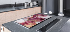UNIQUE Tempered GLASS Kitchen Board – Impact & Scratch Resistant Cooktop cover – SINGLE: 80 x 52 cm; DOUBLE: 40 x 52 cm; DD45 Art Series : Liquid colours 5