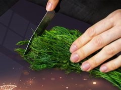 ENORMOUS  Tempered GLASS Chopping Board - Induction Cooktop Cover – SINGLE: 80 x 52 cm; DOUBLE: 40 x 52 cm; DD52a : Neon Turtles