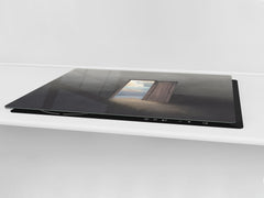 ENORMOUS  Tempered GLASS Chopping Board - Induction Cooktop Cover – SINGLE: 80 x 52 cm; DOUBLE: 40 x 52 cm; DD53 : Entrance to the World of Dreams