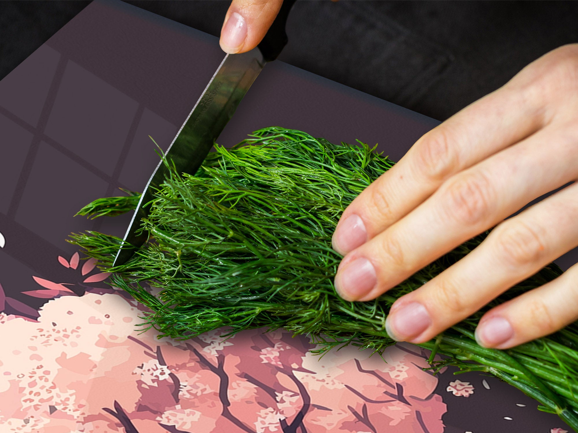 GIGANTE ASSE DA CUCINA e Copri-piano cottura a induzione; Serie di alimenti DD16: Cibo africano