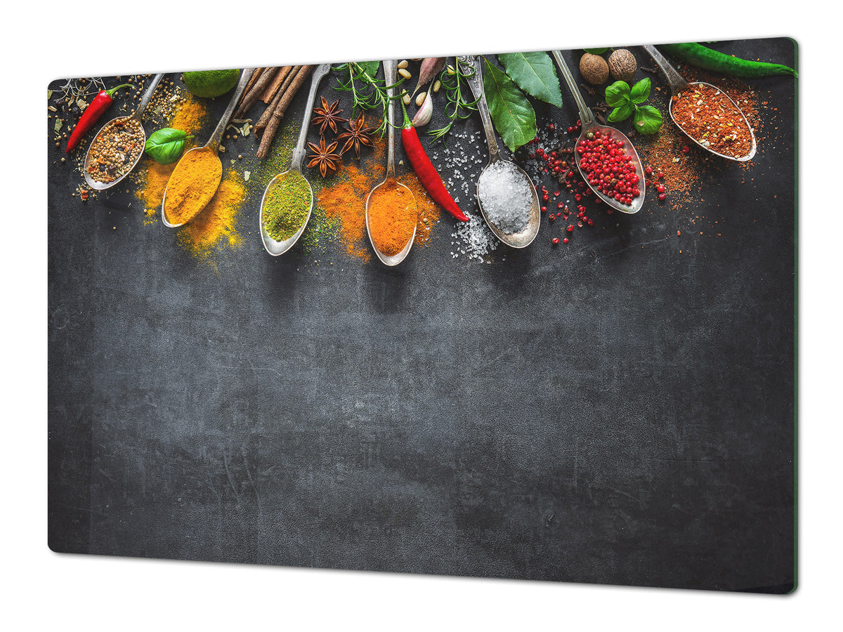 Enorme Cubre vitros de cristal templado - Serie de alimentos DD16 Comida Africa