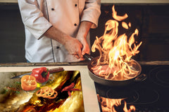 ENORMOUS  Tempered GLASS Chopping Board - Induction Cooktop Cover – SINGLE: 80 x 52 cm; DOUBLE: 40 x 52 cm; DD49 Miscellaneous series : Colourful thunderstorm