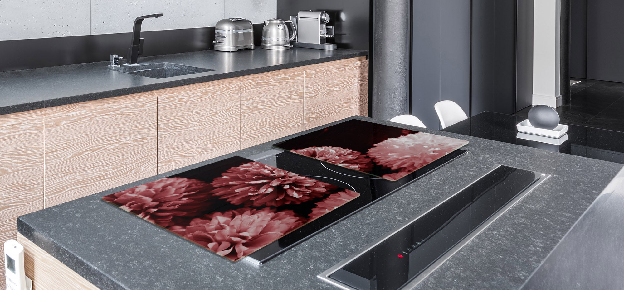 GIGANTE ASSE DA CUCINA e Copri-piano cottura a induzione; Serie di alimenti DD16: Cibo africano