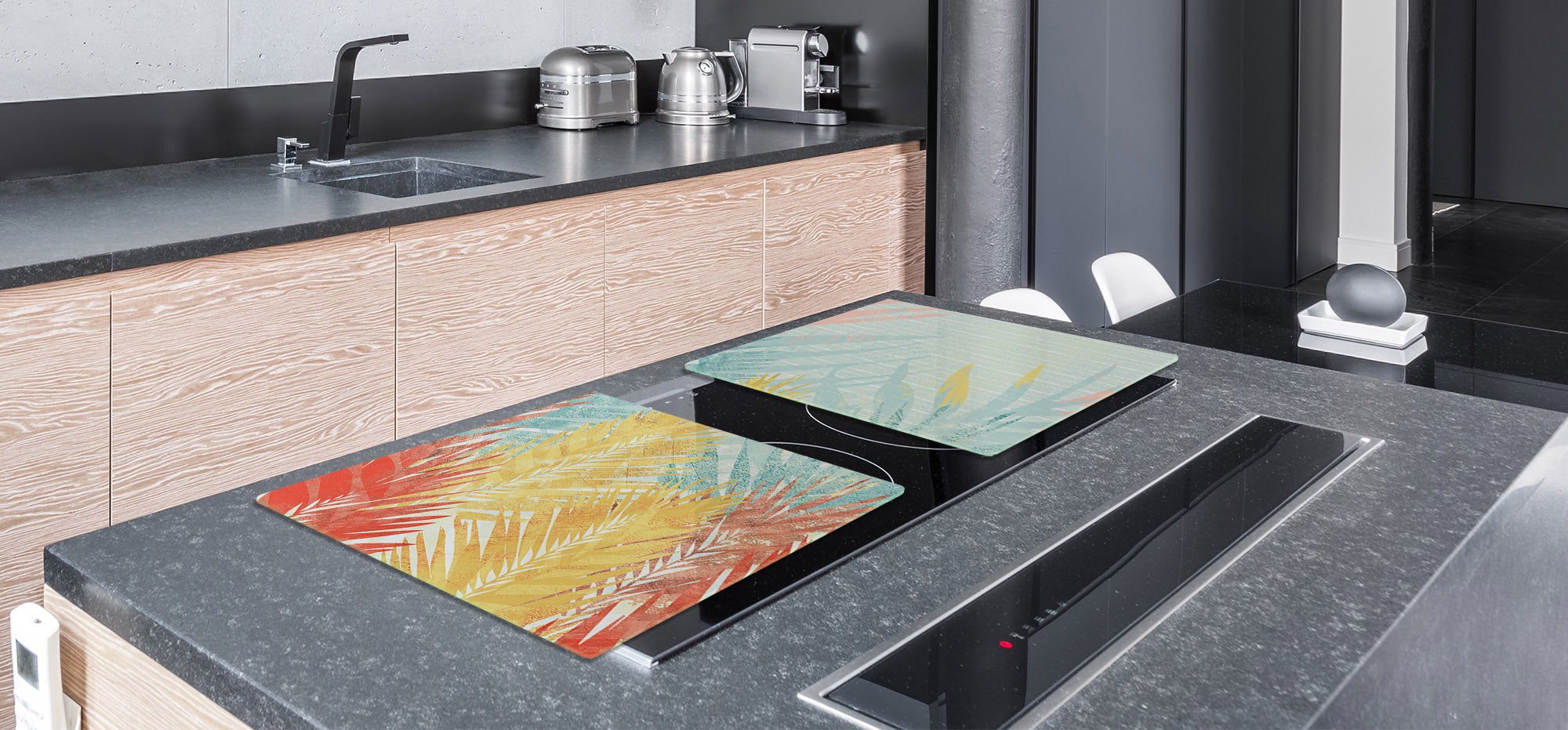 GIGANTE ASSE DA CUCINA e Copri-piano cottura a induzione; Serie di alimenti DD16: Cibo africano