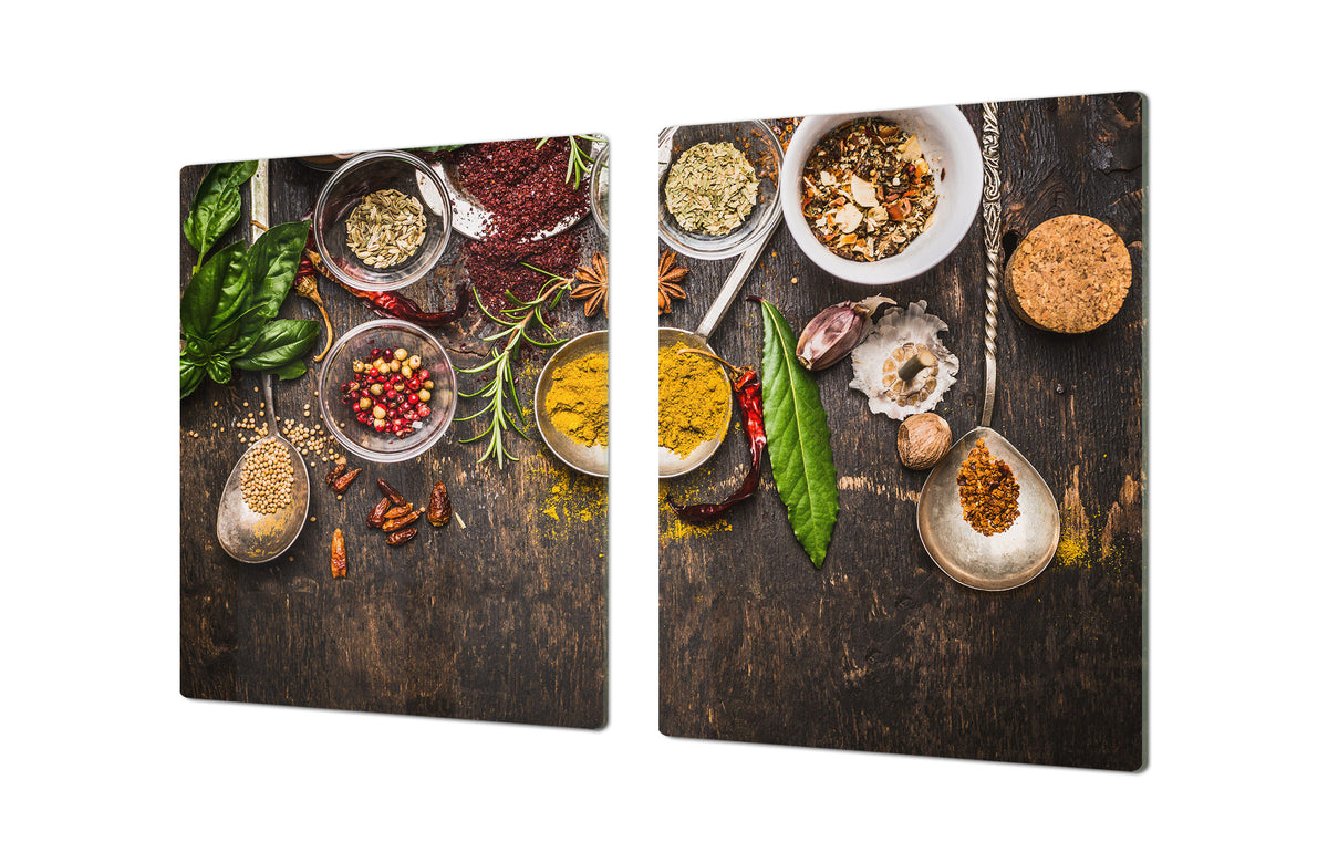 GIGANTE ASSE DA CUCINA e Copri-piano cottura a induzione; Serie di alimenti DD16: Cibo africano