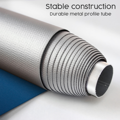 Customised BLACKOUT Roller blinds - Made-to-measure - Thermal blinds for windows and doors WITHOUT DRILLING