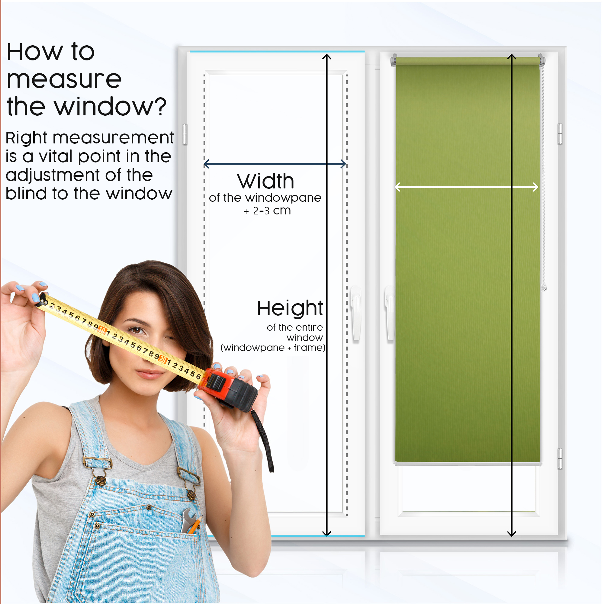 CUSTOMISED Roller Blinds - Quick and Easy Assembly with NO DRILLING – 25 rich colours - Roller Blinds for Windows and Doors – Made-to-measure roller shades