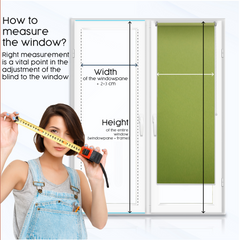 CUSTOMISED Roller Blinds - Quick and Easy Assembly with NO DRILLING – 25 rich colours - Roller Blinds for Windows and Doors – Made-to-measure roller shades