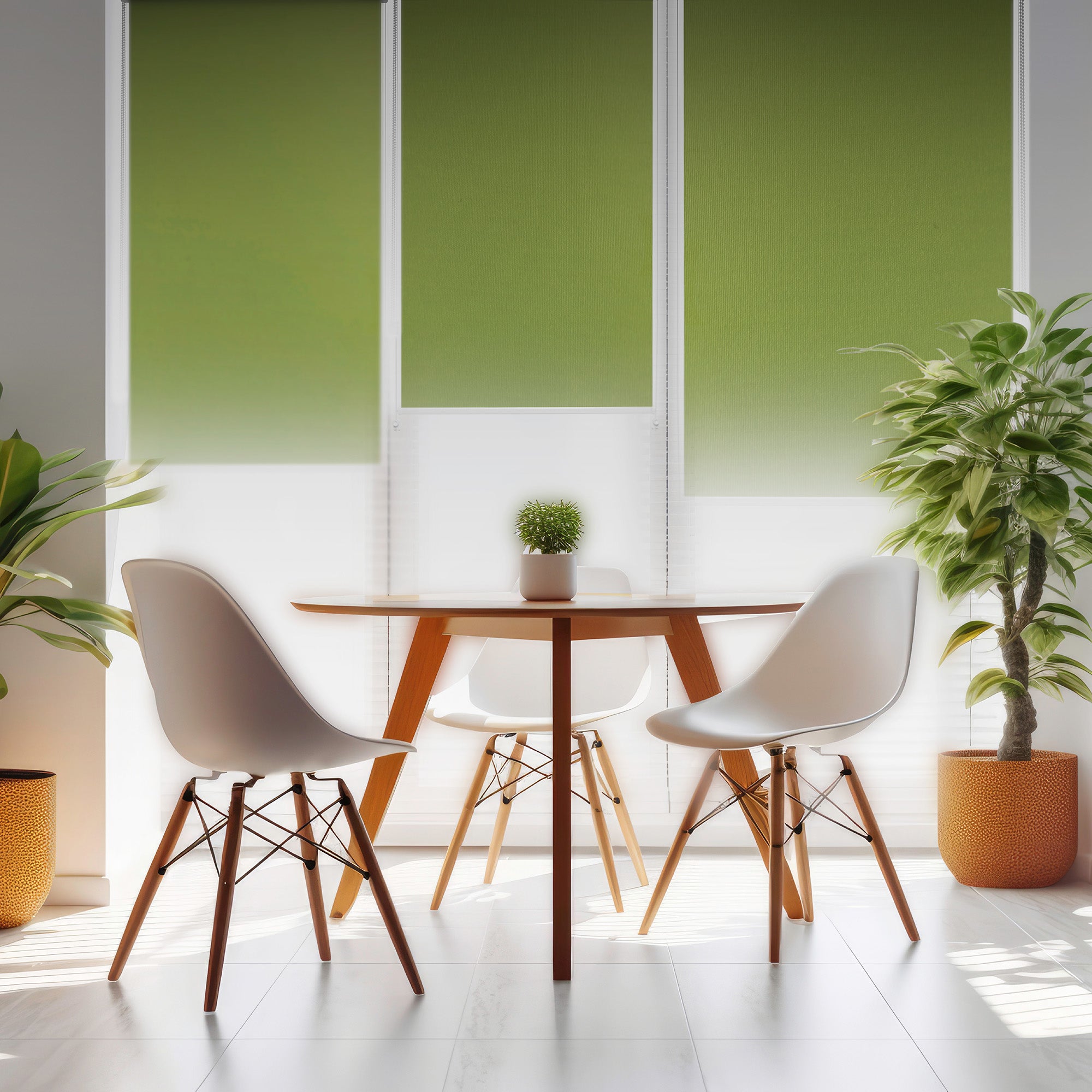 CUSTOMISED Roller Blinds - Quick and Easy Assembly with NO DRILLING – 25 rich colours - Roller Blinds for Windows and Doors – Made-to-measure roller shades