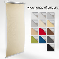 Thermal Roller Blind – WALL MOUNT – Customised size – Blackout Roller Blinds – Wall-mounted Roller Blinds for Windows and Doors (Indoor Use Only)