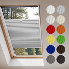 Custom Skylight Pleated Blind – Made to Measure
