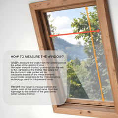 Custom Skylight Pleated Blind – Made to Measure