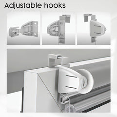 Concept Blinds Day and night WAVE Roller blind – Custom size – Zebra Roller Blinds – Decorative and Innovative – Roller Blinds for Windows and Doors