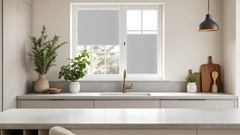 Concept Blinds® Custom Size No-Drill Honeycomb Pleated Blinds - Made-to-Measure - Easy Fit, Drill-Free Pleated Window Shades - Semi-Transparent, Light Filtering – 30-170cm Wide, 20-240cm Drop