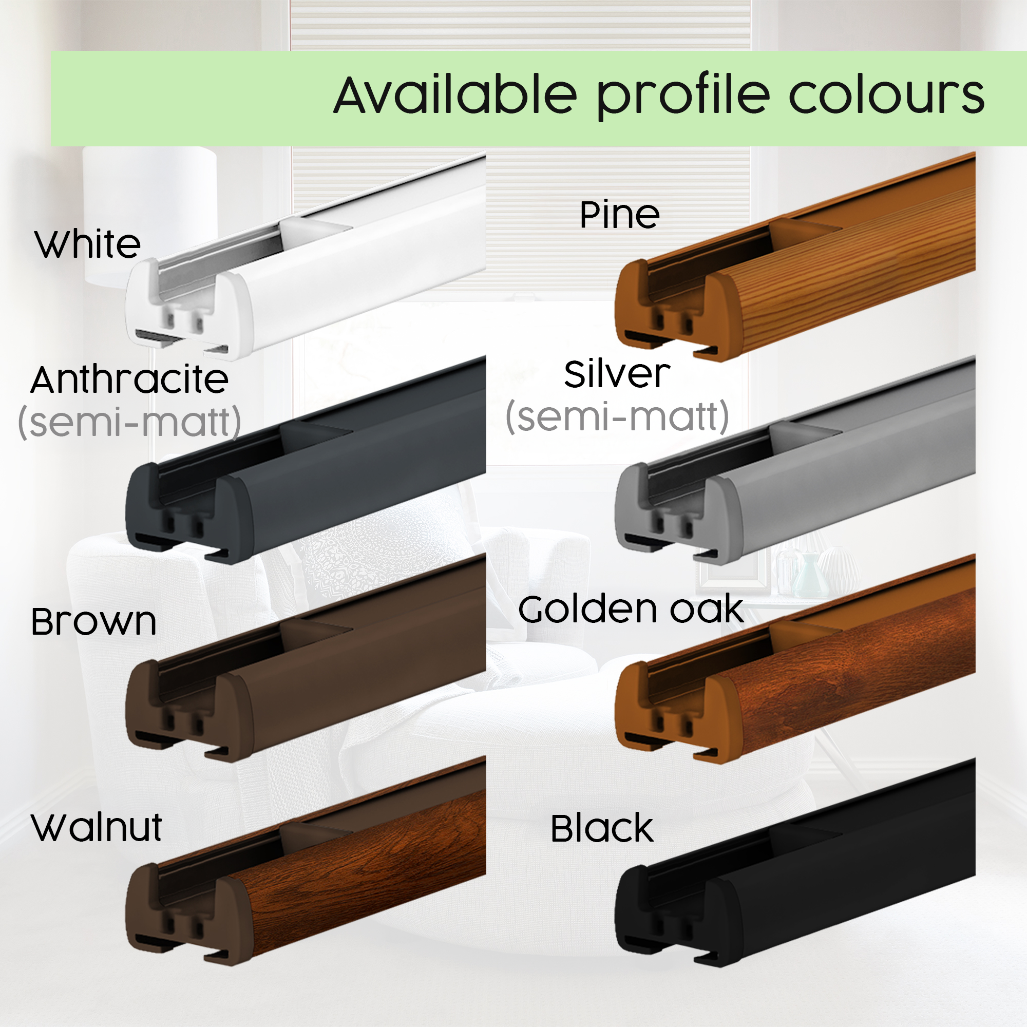 Blackout Custom Pleated Shades – Made to Measure, Easy No-Drill Installation