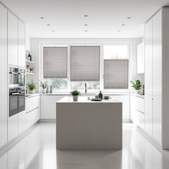 Concept Blinds Thermal Customised Pleated Shades - Thermal Fabric - Made-to-Measure Windows Shades - Easy Installation No Drilling Needed - Width 30–130cm x Height 40-230cm