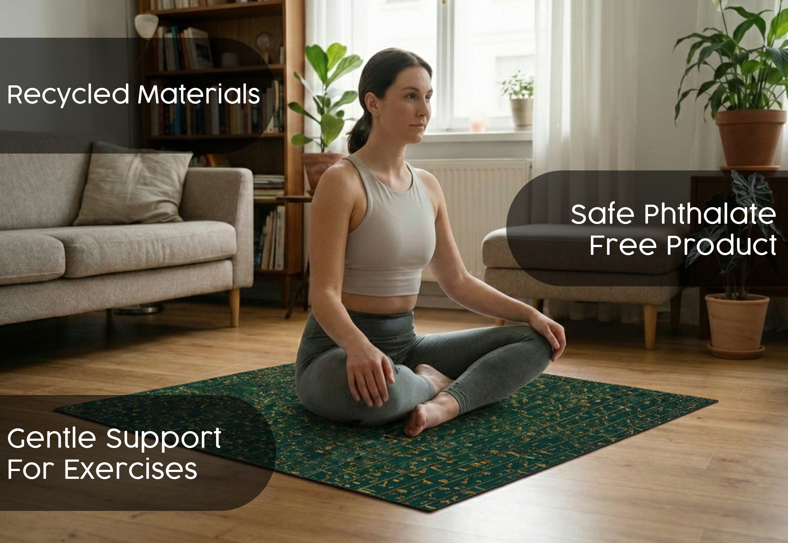 Precision Floor Mat - Innovative Custom PVC Mat for Home, Kitchen & Playrooms – Water Resistant, Stain-Proof & Kids-Safe - Vibrant Designs with Adjustable Sizes from 20x20 cm up to 200x300 cm : Hieroglyphs 1